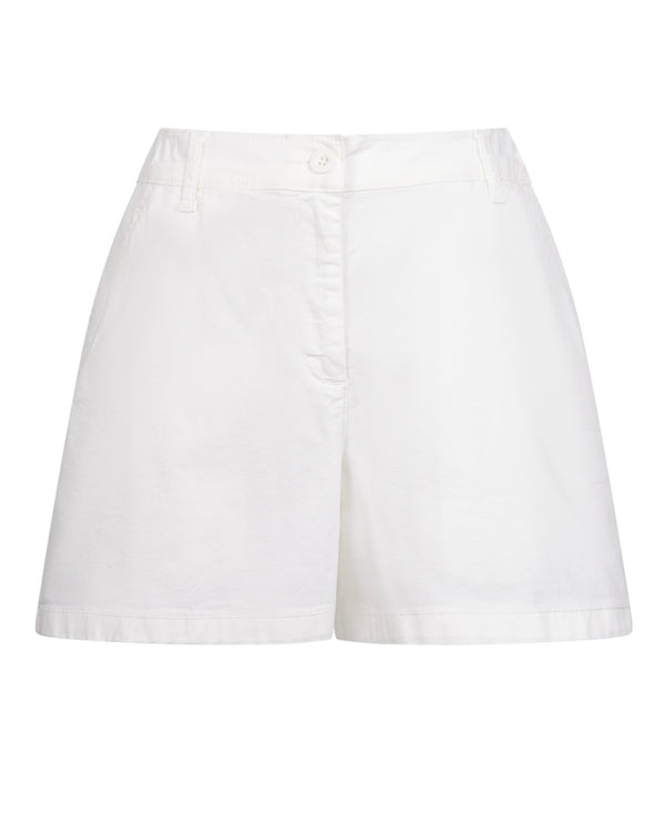 French Connection Vaughn Cotton City Shorts in White 79UAF