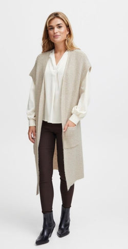 Fransa Beverley Knitted Waistcoat