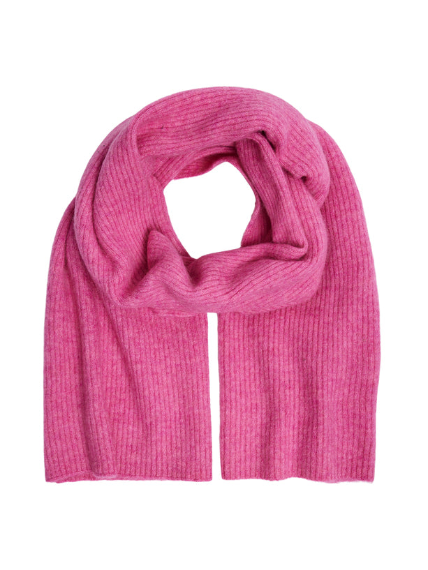 Selected Femme Lulu Linna Scarf in Phiox Pink