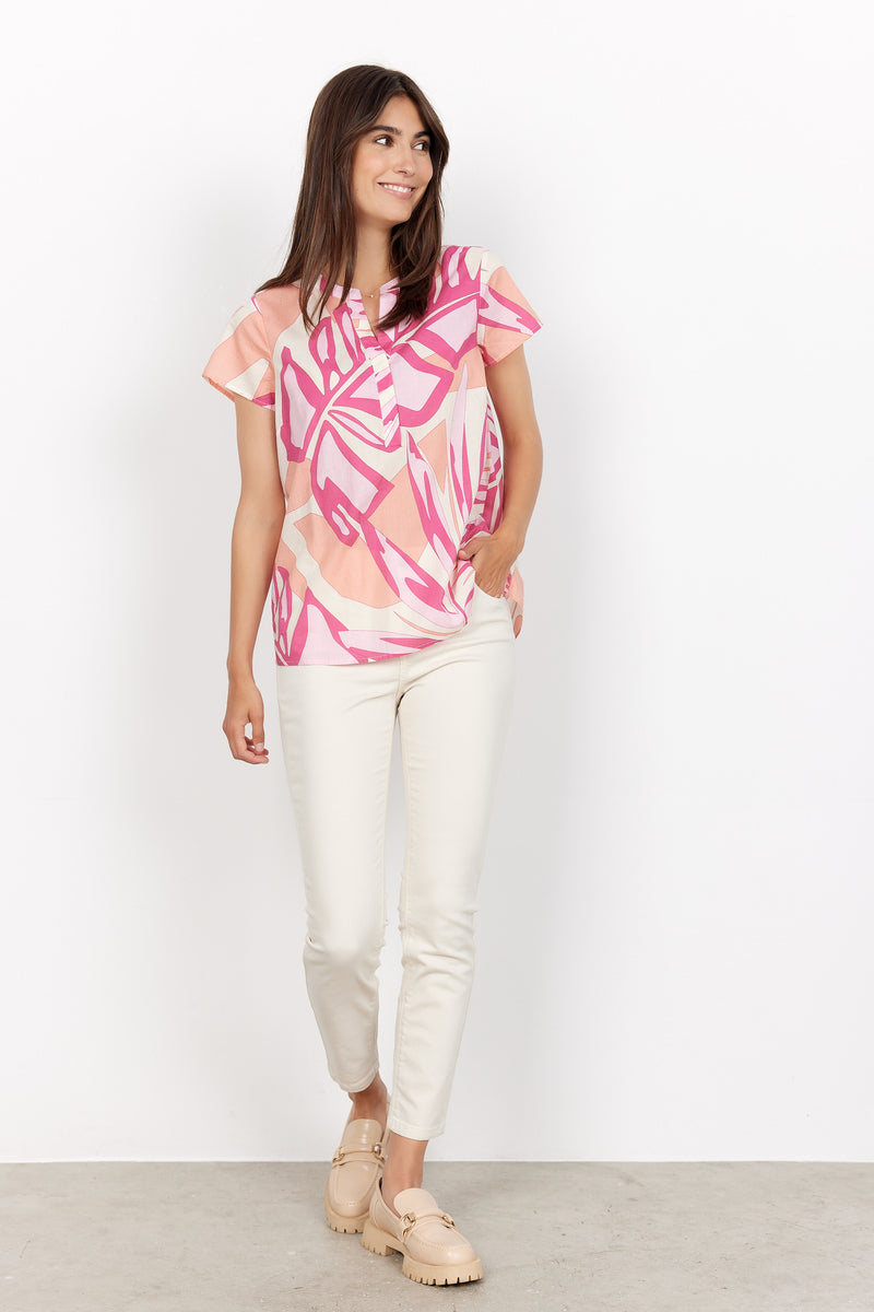 Soya Concept Kada 1 Blouse in Pink