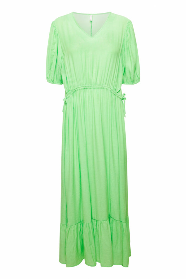 Pulz Margot Dress in Summer Green