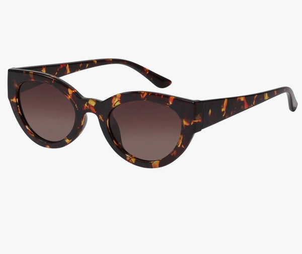 Pilgrim Juna Cat-eye Sunglasses Tortoise Brown  752310520