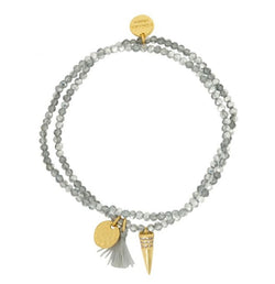 Ashiana Spark Bracelet in Grey