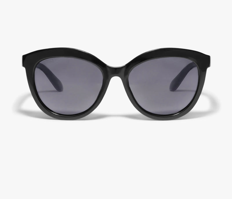Pilgrim Marlene recycled cat-eye sunglasses black