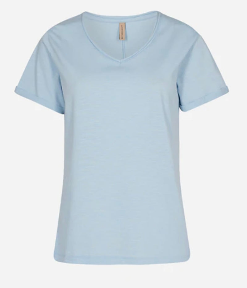 Soya Concept Babette T. Shirt in Cashmere Blue
